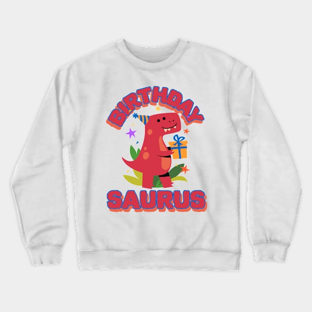 Happy Birthday Rex! Crewneck Sweatshirt by Shawn's Domain